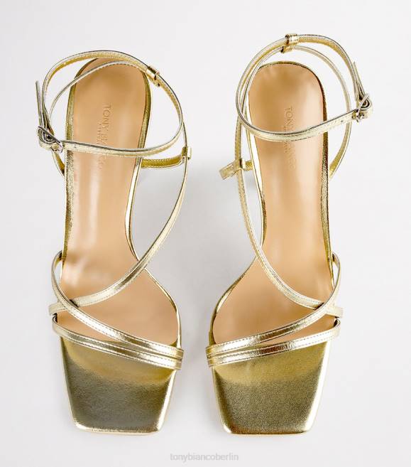 Stöckelschuhe| de Tony Bianco Frauen Franci-Heels Gold-Nappa-Metallic 4624113
